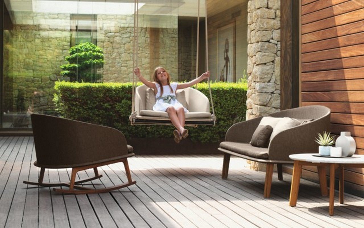 Cleo Outdoor Love-Seat Sofa by Talenti picture № 0